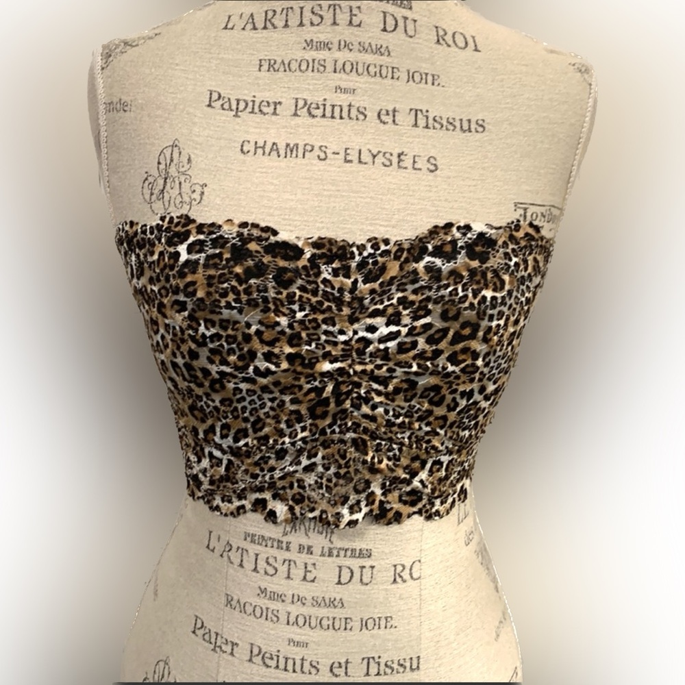 5/$15 NWT!!! Leopard Lace Bandeux